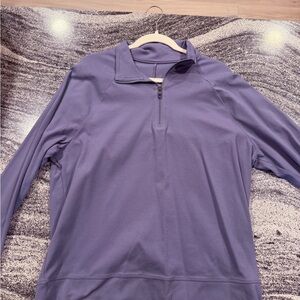 lululemon athletica Men's Lavender Zip-Up Sweater
